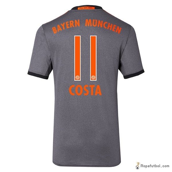 Camiseta Bayern de Múnich Replica Segunda Ropa Costa 2016/17 Gris